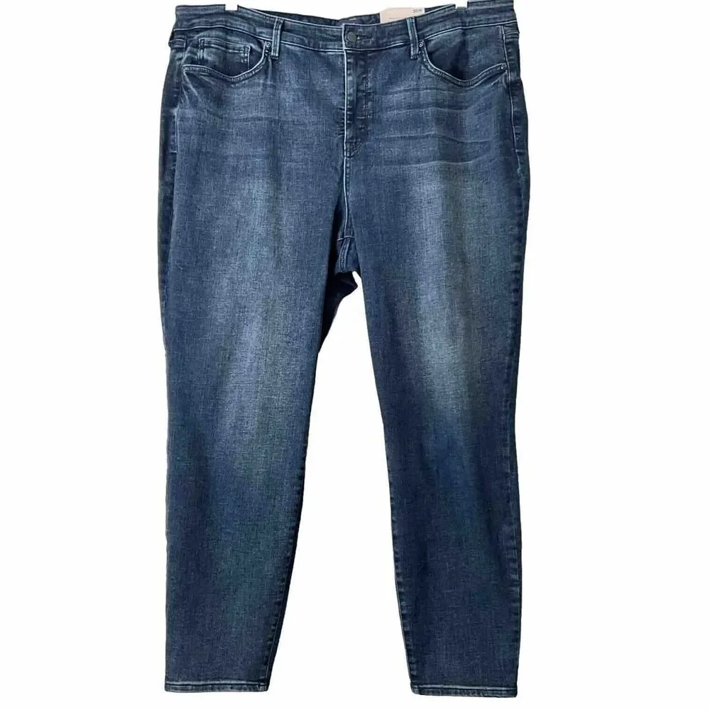 NYDJ Ami Skinny Lift Tuck Slimming Technology Jeans Blue 20W